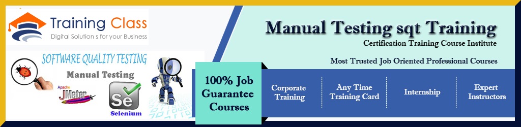 Manual Testing sqt Training Course in Noida